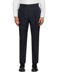 Officine Generale - Pantalon Hugo Bleu Marine - Lyst