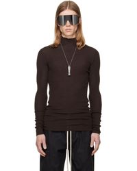 Rick Owens - Tower Ribbed Lupetto Sweater - Lyst