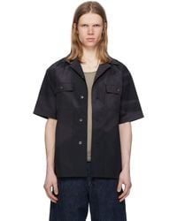 JiyongKim - Sun-Bleached Tailored Collar Shirt - Lyst