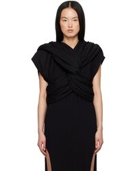 Rick Owens - ブラック Hollywood Triple Donut トップス - Lyst