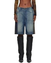 DIESEL - De-Sire-Short-S1 Denim Shorts - Lyst