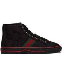 Gucci Black ' Tennis 1977' Off The Grid High-top Sneakers