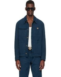 Versace - Overdyed Canvas Carpenter Jacket - Lyst