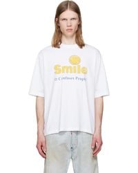 DSquared² - Smiley Dyed & Destroyed Loose Fit T-Shirt - Lyst