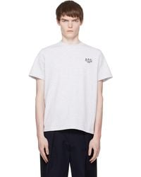 A.P.C. - Standard 'Rue Madame' T-Shirt - Lyst