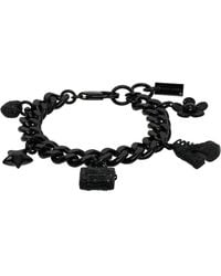 Marc Jacobs - 'the Pavé Mini Icon Charm' Bracelet - Lyst