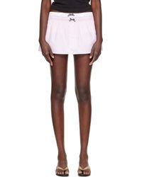 HOMMEGIRLS - Check Miniskirt - Lyst