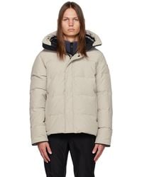Canada Goose - Beige Macmillan Down Jacket - Lyst