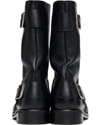 STEFAN COOKE Slashed Chelsea Boots in Black for Men | Lyst Canada