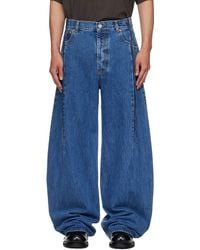 Vetements - Cut Reconstructed Jeans - Lyst