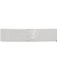 MM6 by Maison Margiela - Numeric Hair Clip - Lyst