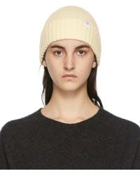Norse Projects - Off- Brushed Lambswool Beanie - Lyst