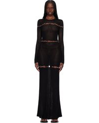 Isabel Marant - Robe Longue Elmire Noire - Lyst