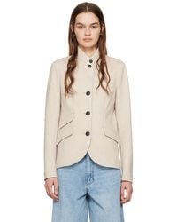 Rag & Bone - ベージュ Slade テーラードジャケット - Lyst