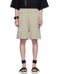 Rick Owens - Off- Champion Edition French Terry Shorts - Lyst