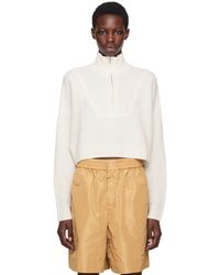 STAUD - Off- Hampton Sweater - Lyst