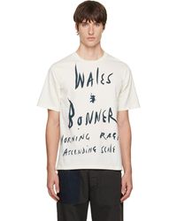 Wales Bonner - Off- Raga T-Shirt - Lyst
