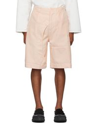 Jacquemus Pink Le Short Meunier Shorts