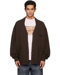 Acne Studios - Wool V-Neck Cardigan - Lyst