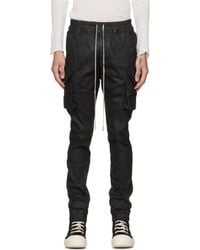 Rick Owens - Tower Mastodon Cut Denim Cargo Pants - Lyst
