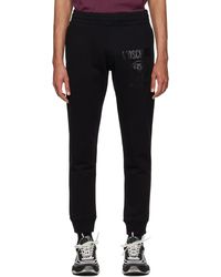 Moschino - Pantalon de survêtement noir à image à logo - Lyst