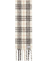 Burberry - Small Check Scarf - Lyst