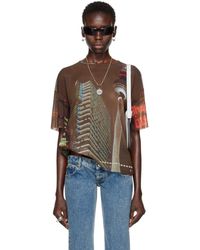 Jean Paul Gaultier - T-shirt brun édition shayne oliver - Lyst