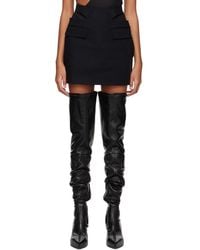 Dion Lee - Y Front Buckle Miniskirt - Lyst