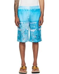 Abra - Ssense Exclusive Basketball Printed Shorts - Lyst