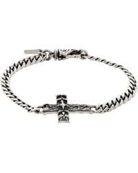 Emanuele Bicocchi - Chain Notre-Dame Cross Bracelet - Lyst