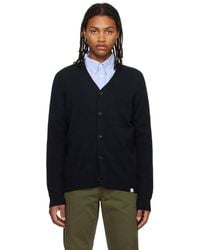 Norse Projects - Navy Adam Cardigan - Lyst