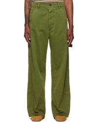 Marni - Cotton Loose Workwear Trousers - Lyst