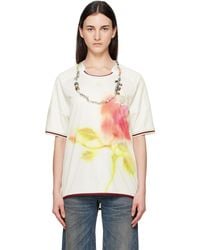 Wales Bonner - Adidas Originals Edition Soccer Jersey T-Shirt - Lyst