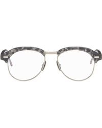 Thom Browne - Acetate & Titanium Pilot Glasses - Lyst