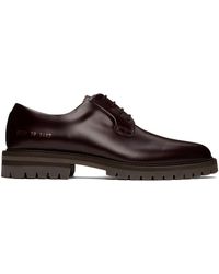 COMMON PROJECTS BNIB Common Projects 'Cadet' Black Derby Shoes RRP £429 100% Genuine 