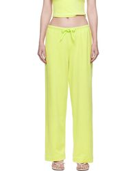 GUIZIO - Dani Terry Lounge Pants - Lyst