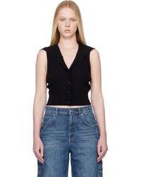 Stella McCartney - Hooded Sweater Vest - Lyst