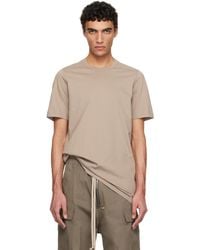 Rick Owens - Taupe Hollywood Level T-Shirt - Lyst