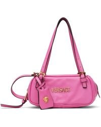 Versace - Tag Bowling Mini Bag - Lyst