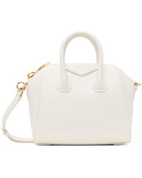 Givenchy - Mini sac antigona blanc - Lyst