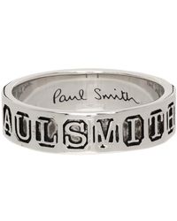 Paul Smith - Stamp Ring - Lyst