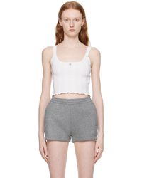 T By Alexander Wang - White Hardware Tank Top - Lyst