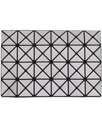 Bao Bao Issey Miyake - Gray Oyster Metallic Wallet - Lyst