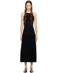 Wynn Hamlyn - Accordion Slip Maxi Dress - Lyst