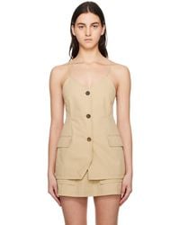 Pushbutton - Button Camisole - Lyst