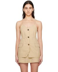 Pushbutton - Camisole À Boutons - Lyst