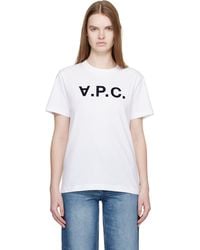 A.P.C. - Standard Grand 'Vpc' T-Shirt - Lyst