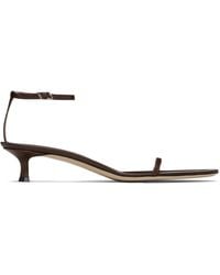 Christen - 35Mm Double Strap Kitten Heeled Sandals - Lyst