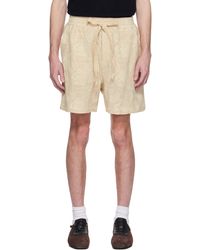 Cmmn Swdn - Short Enzo À Motif Brodé - Lyst