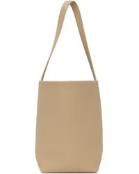 The Row - Tan Small N/s Park Tote - Lyst